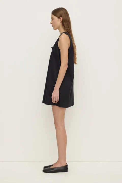 Assembly - Holly Cotton Mini Dress - Black