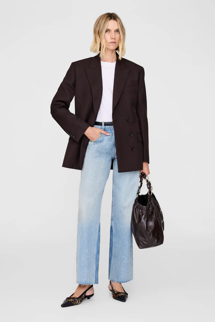 ANINE BING- ARETHA BLAZER - DEEP BROWN