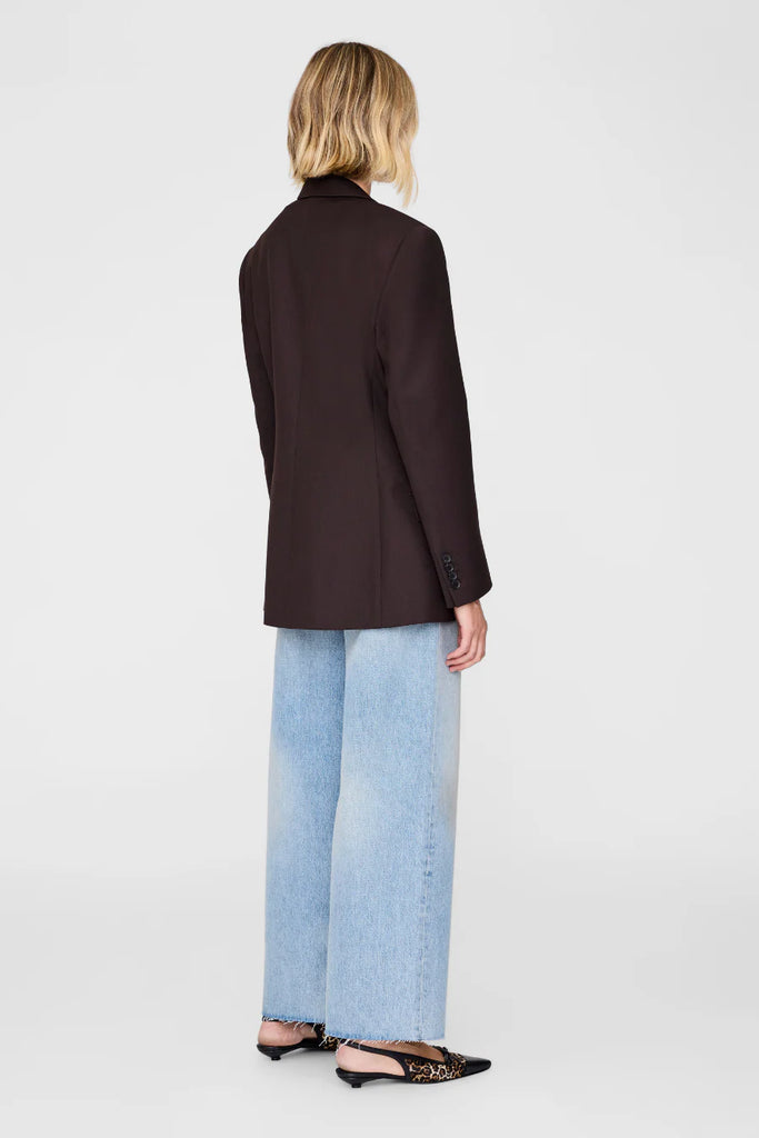 ANINE BING- ARETHA BLAZER - DEEP BROWN
