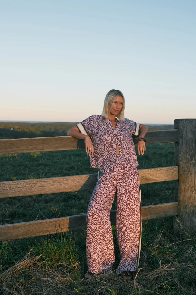 Cable - Nova Pant - Lattice Print