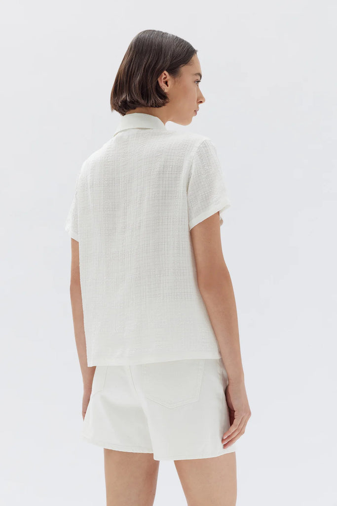 Assembly - Calliope Short Sleeve Shirt - White