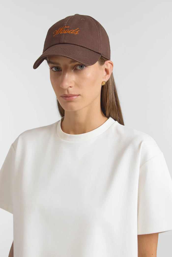 Viktoria & Woods- Cursive Cap- Chocolate