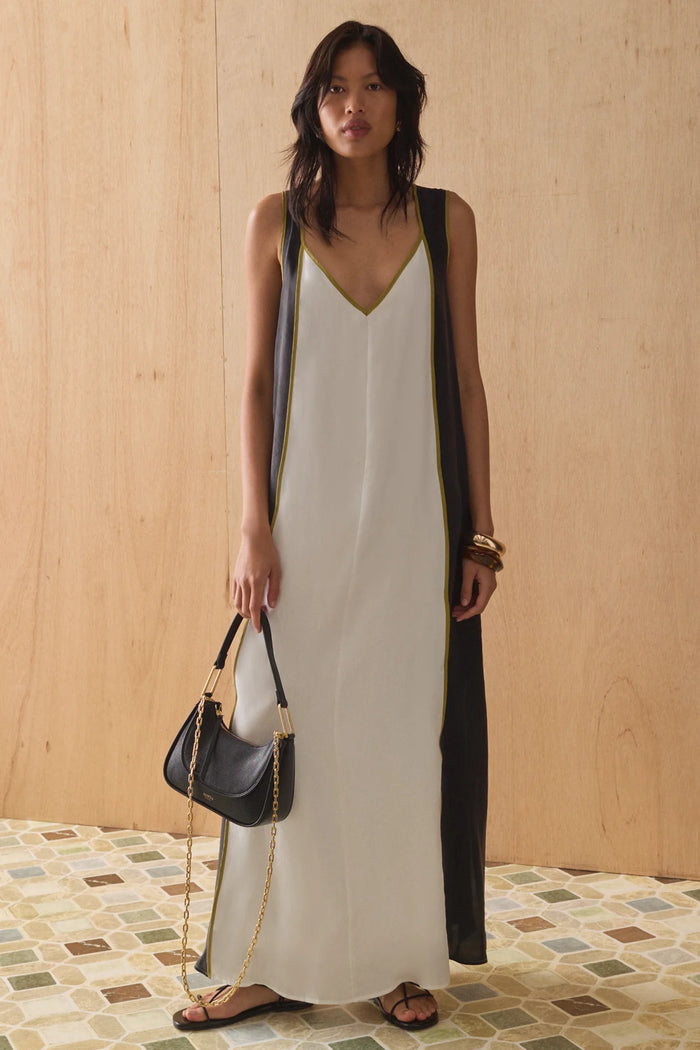 Sancia - The Azura Dress - Onyx/ Pearl