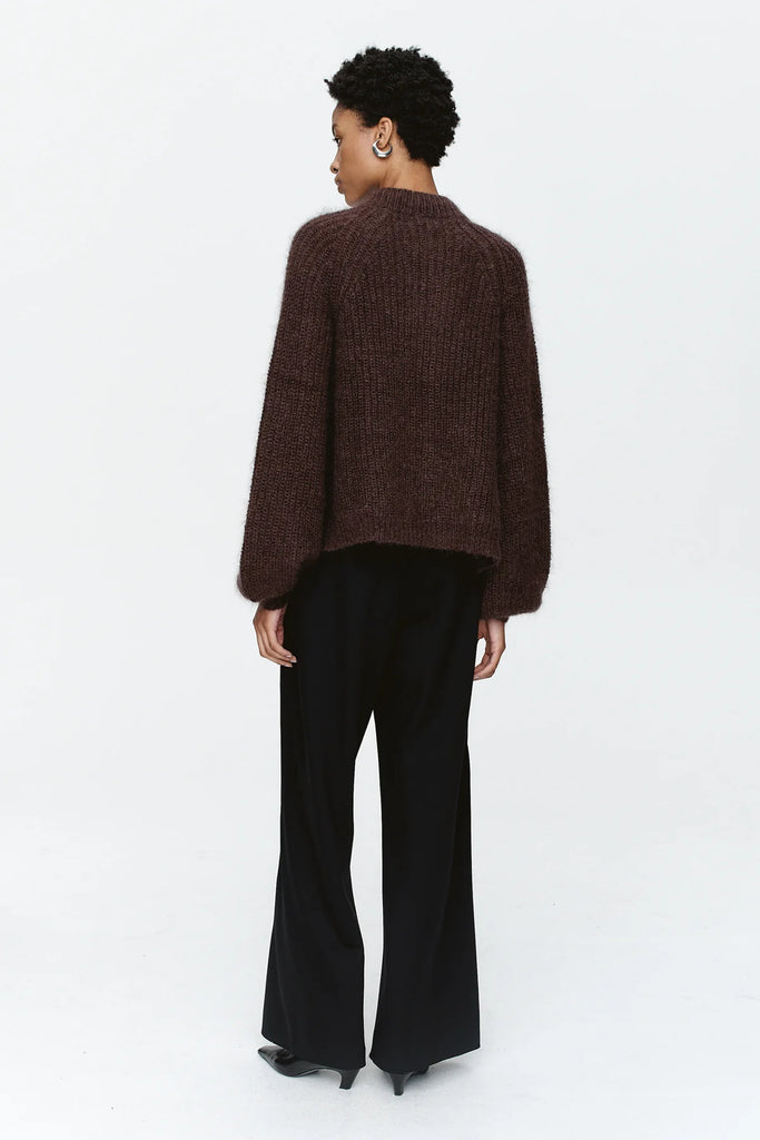Marle- Cait Cardigan- Chocolate