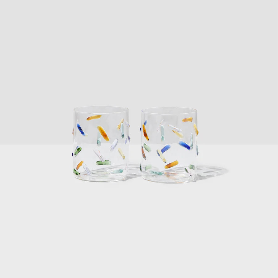 Fazeek - Confetti Glasses - Set of 2