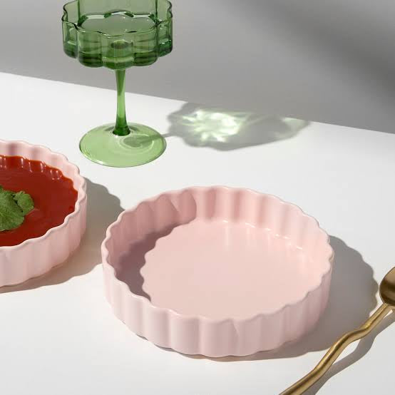 Fazeek - Ceramic Bowl - Set of 2 Pink