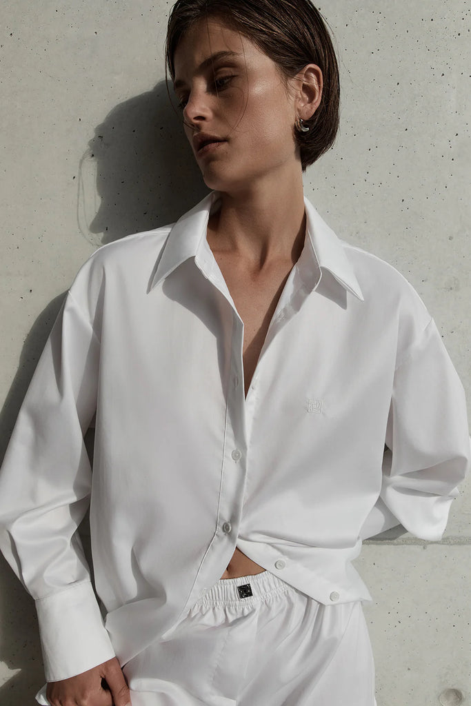 Elka - Carter Shirt - White