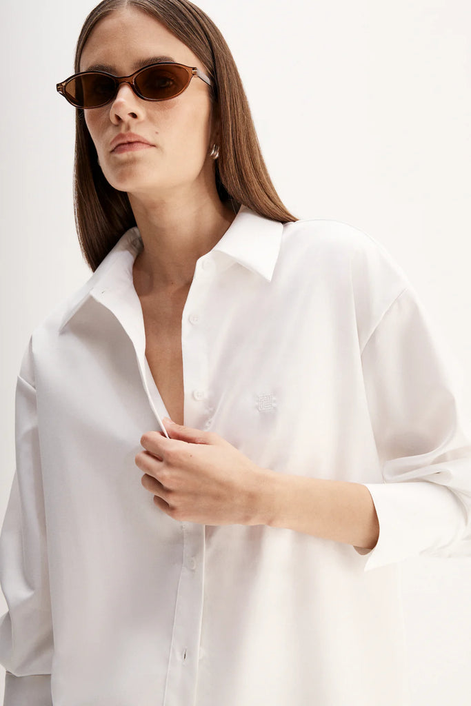 Elka - Carter Shirt - White