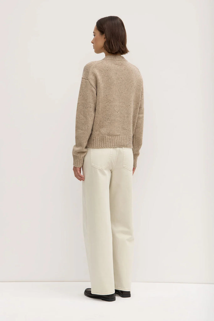 Assembly - Beau WOol Merino Knit - Stone Marle