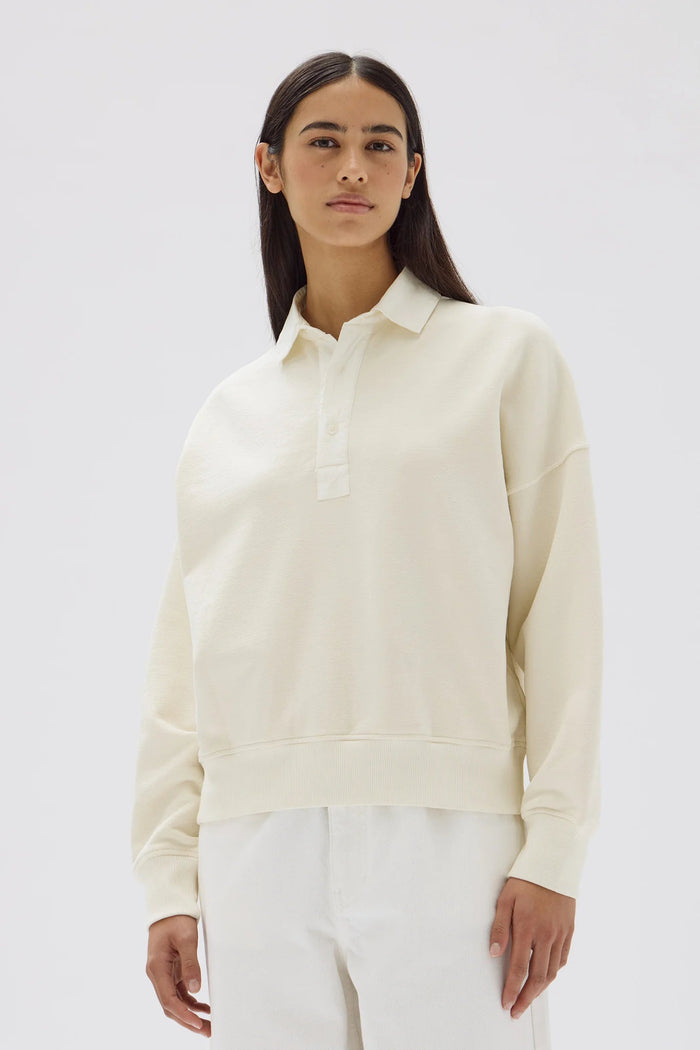 Assembly - LUx Polo Fleece - Cream