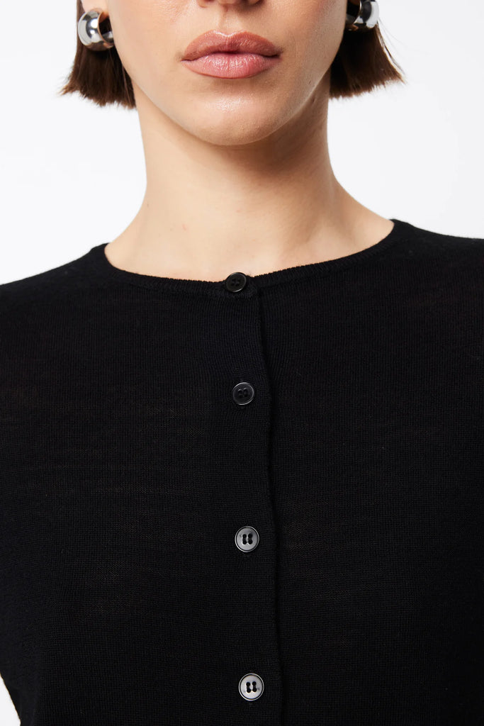 Mossman - Maine Cardigan - Black