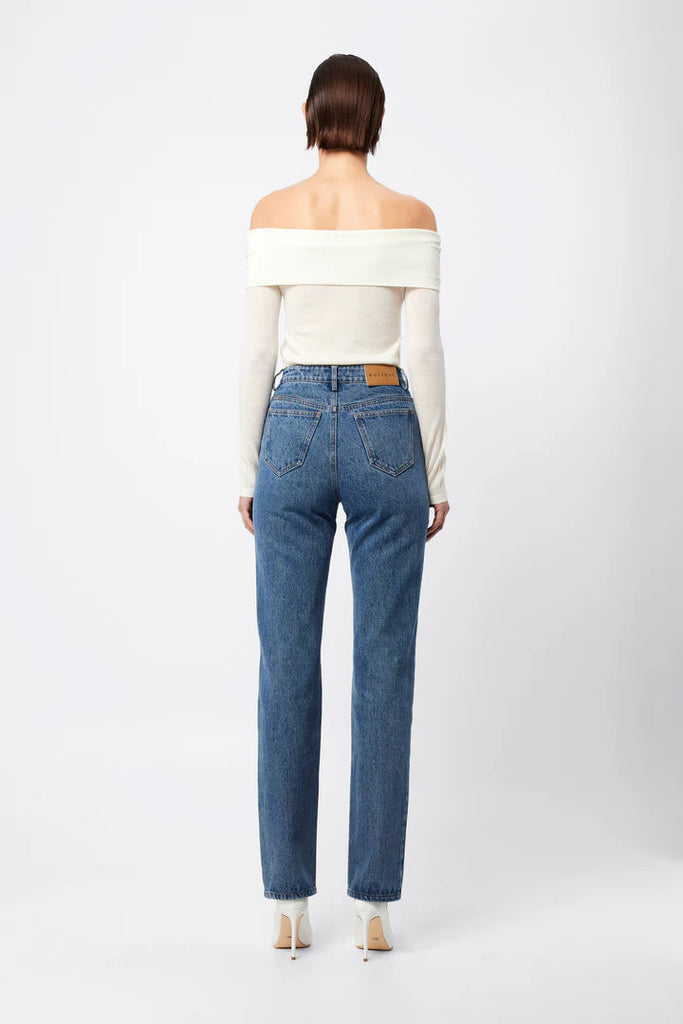 Mossman - Maine Off Shoulder Top - White