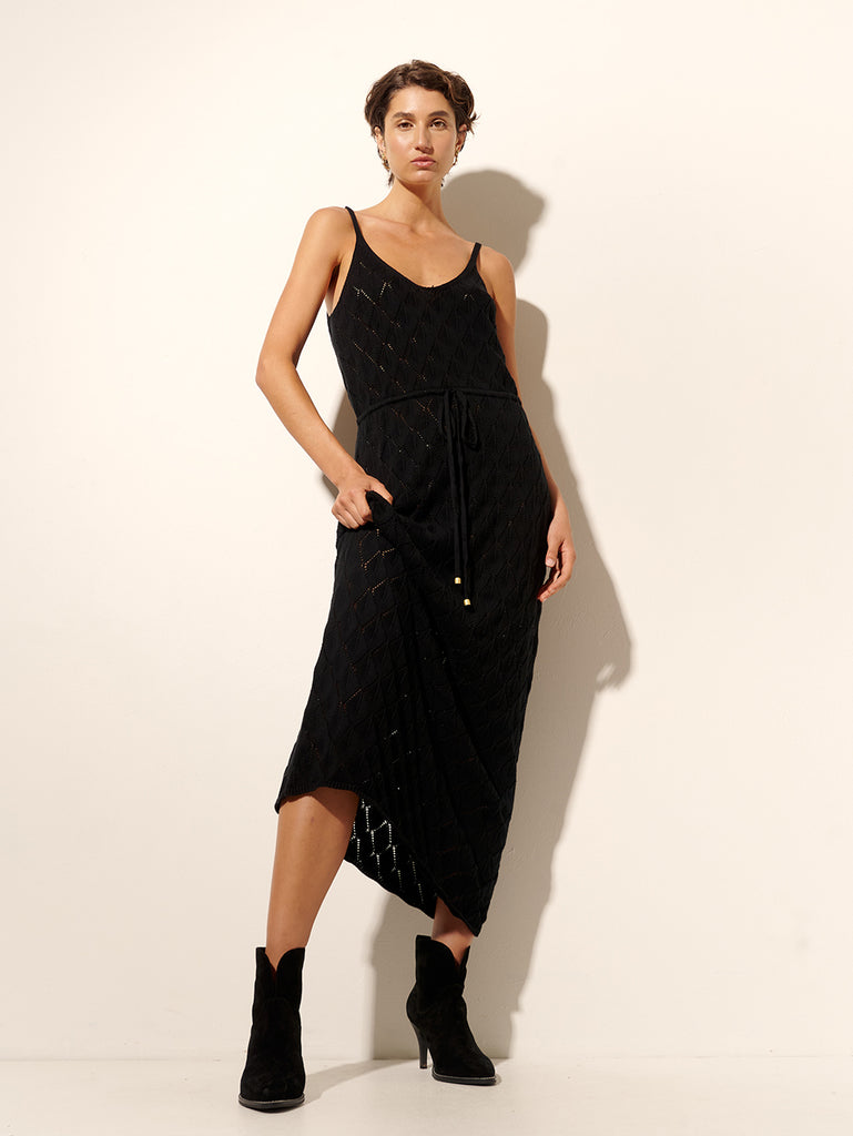 Kivari - Claudia Strappy Dress - Black
