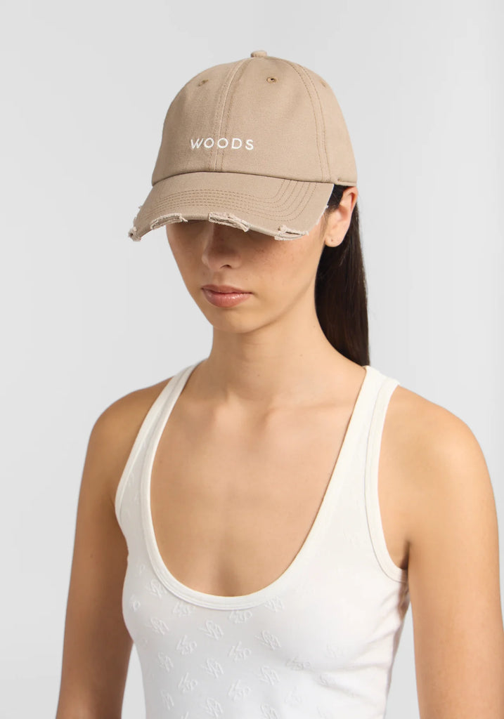 Viktoria & Woods - Woods Distressed Cap - Latte