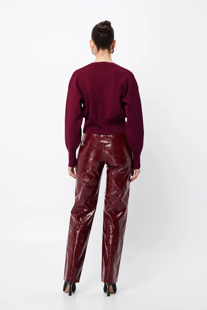 Mossman - Manhattan Cardigan - Crimson