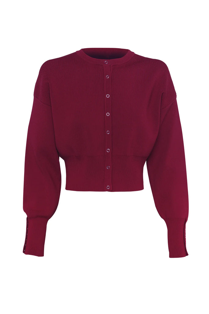 Mossman - Manhattan Cardigan - Crimson
