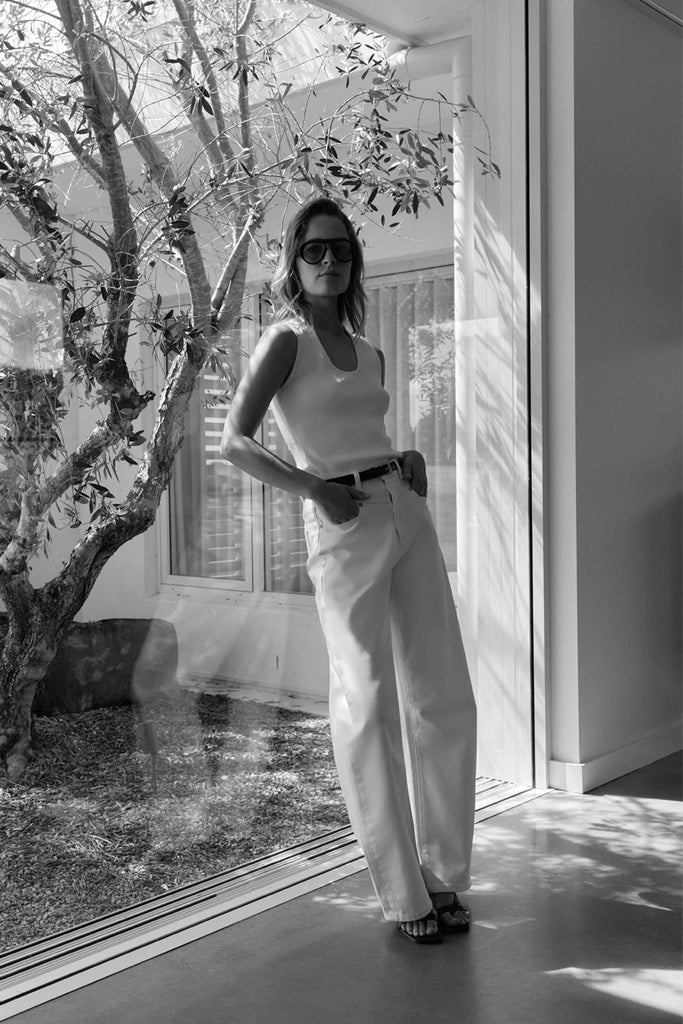 Elka - Chelsea Denim Jean - Ivory