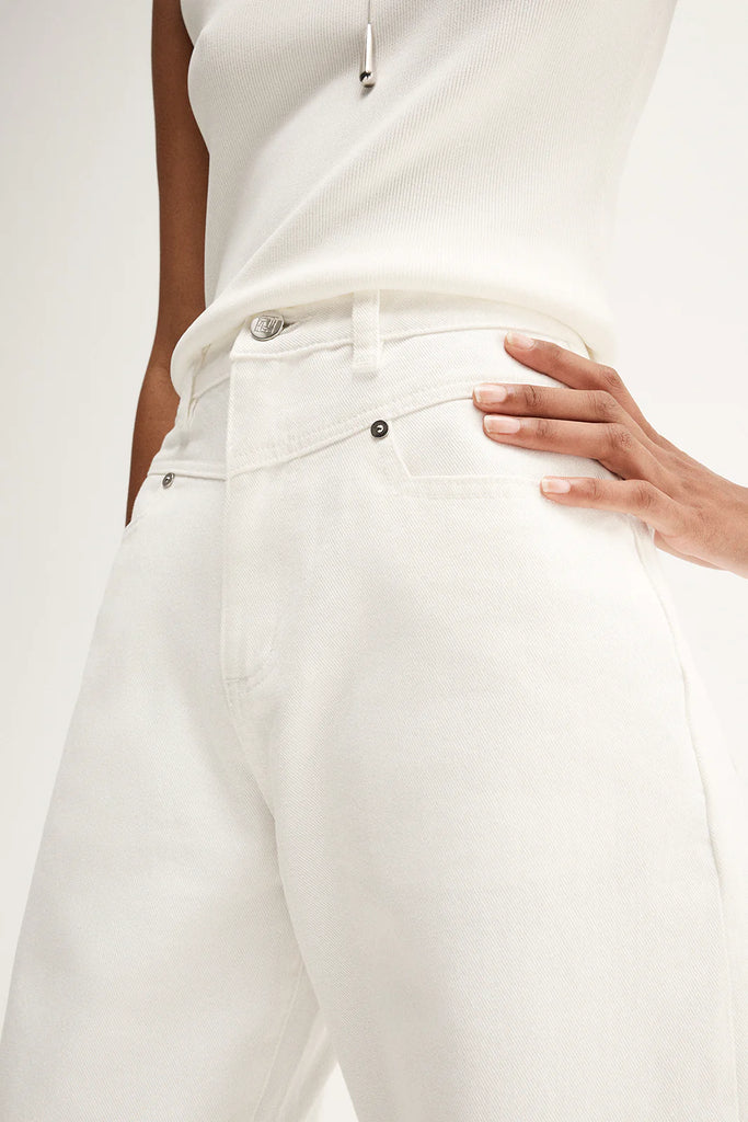 Elka - Chelsea Denim Jean - Ivory