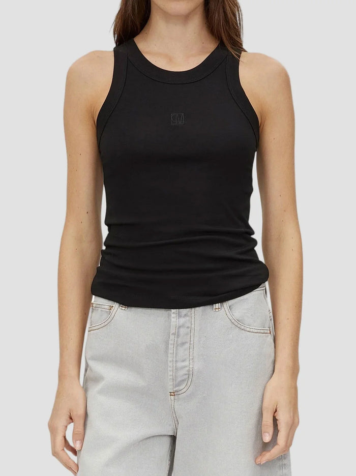Camilla and Marc - Archie Monogram Tank - Black