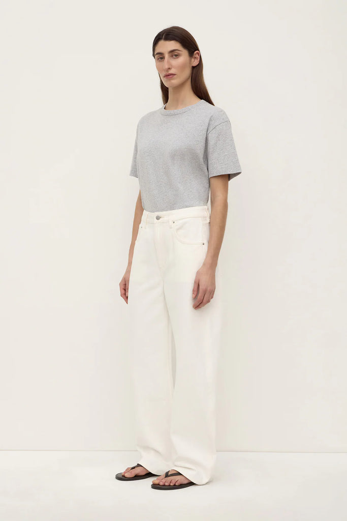 Assembly - Low Curve Mid Rise Jean - Vintage White