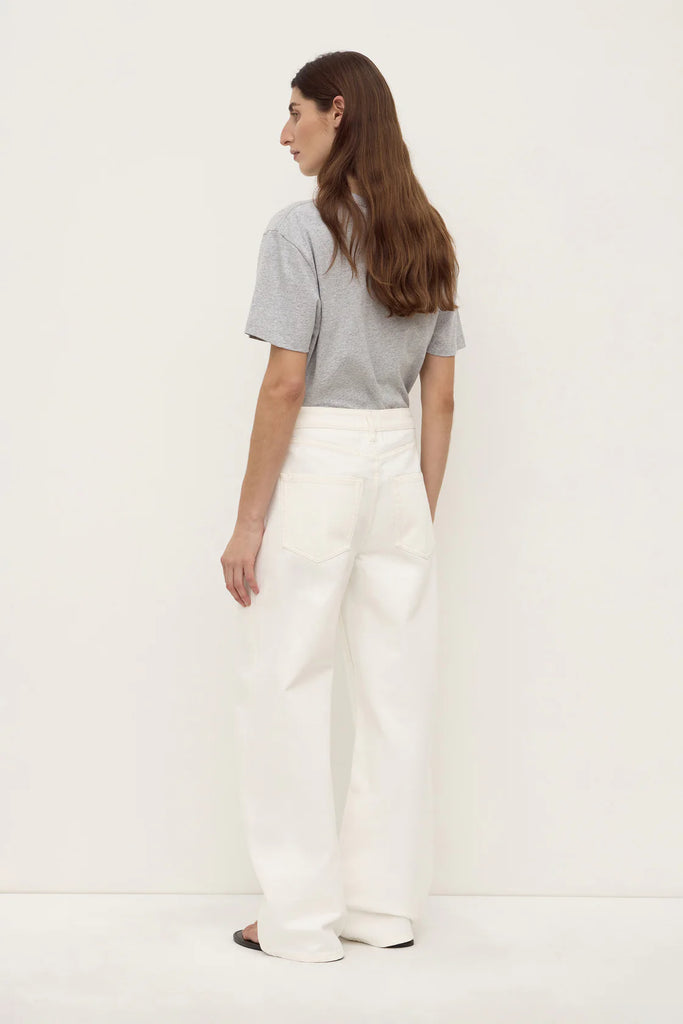Assembly - Low Curve Mid Rise Jean - Vintage White