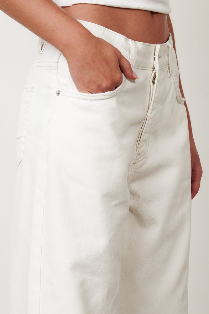 Bayse - PERRY DENIM - GEISHA WHITE
