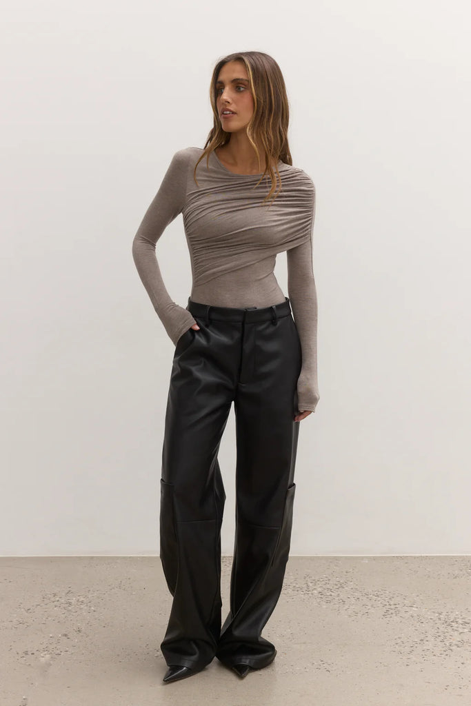 Bayse - Mila Bodysuit - Grey Marle