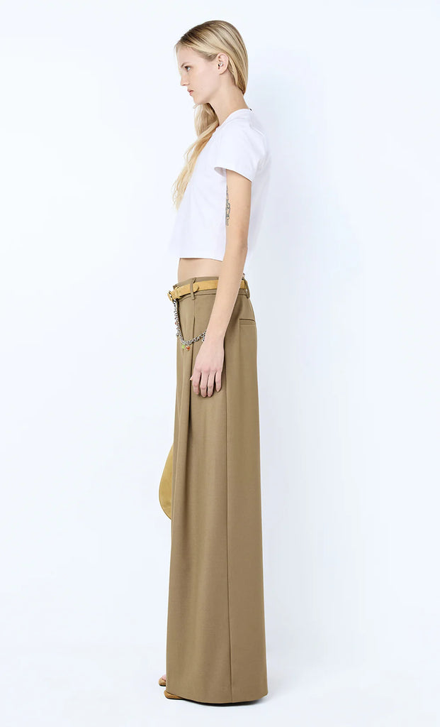 Bec & Bridge - Faye Wide Leg Pant - Olive