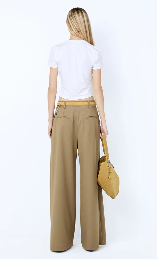 Bec & Bridge - Faye Wide Leg Pant - Olive