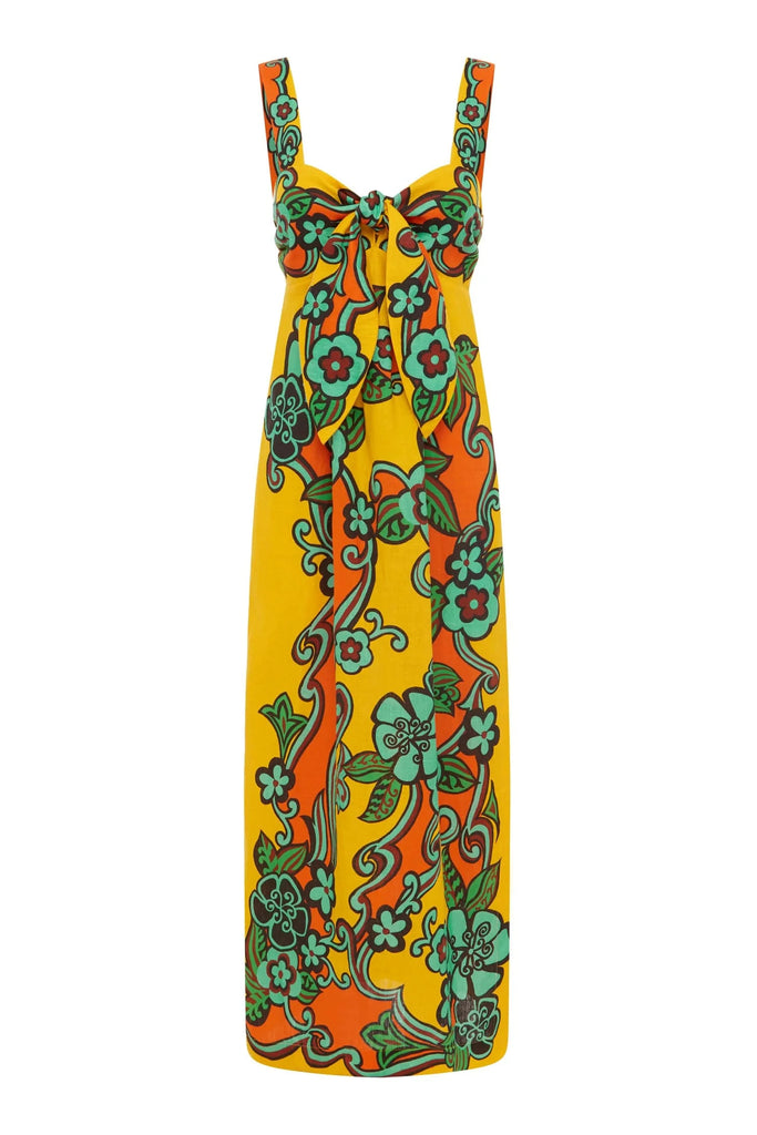 Alemais - Flame Midi Dress