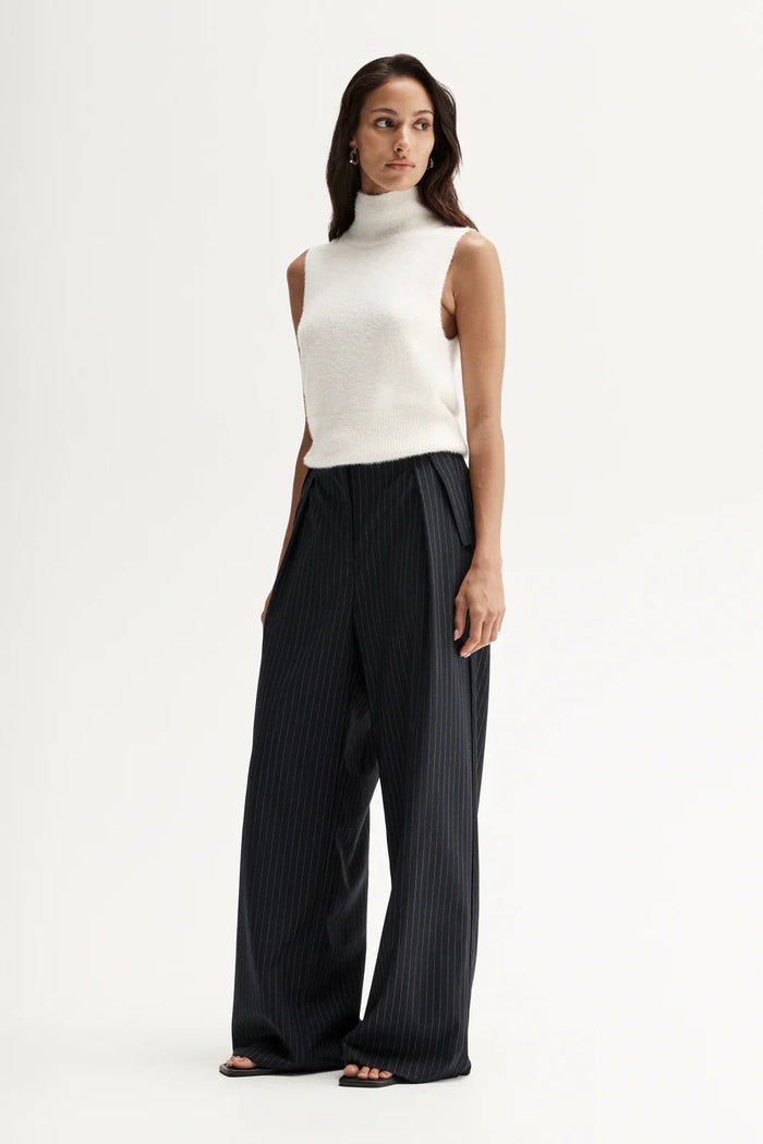 Elka - Tobias Pant - Midnight Navy Pinstripe