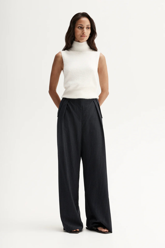 Elka - Tobias Pant - Midnight Navy Pinstripe