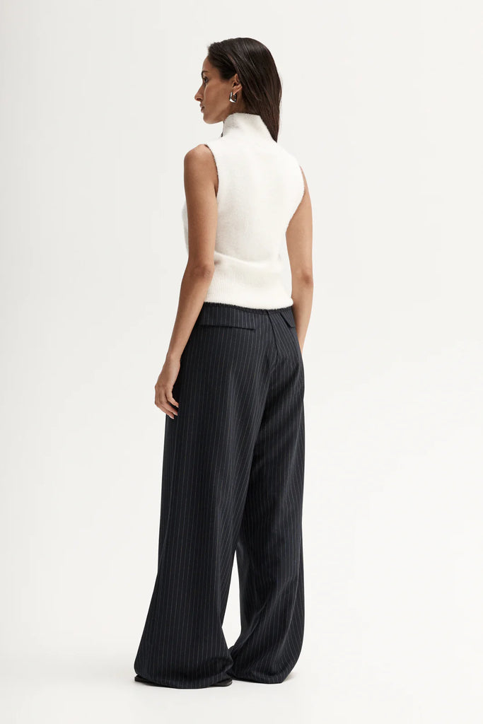 Elka - Tobias Pant - Midnight Navy Pinstripe