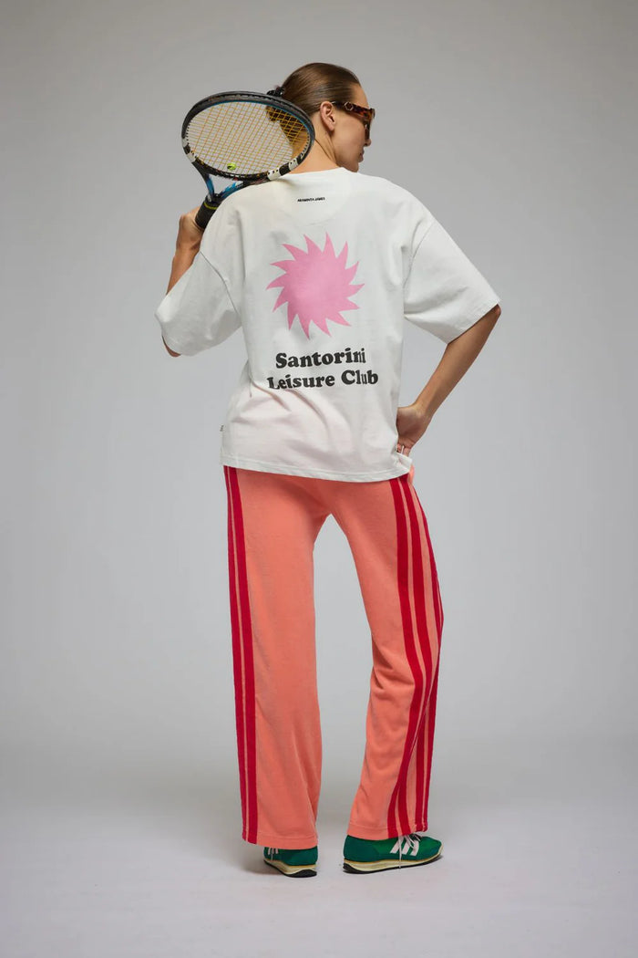 Araminta James - Santorini Oversized Tee - Warm White