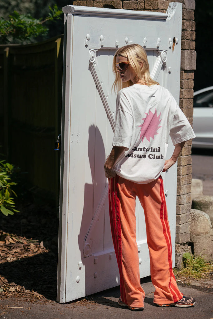 Araminta James - Santorini Oversized Tee - Warm White