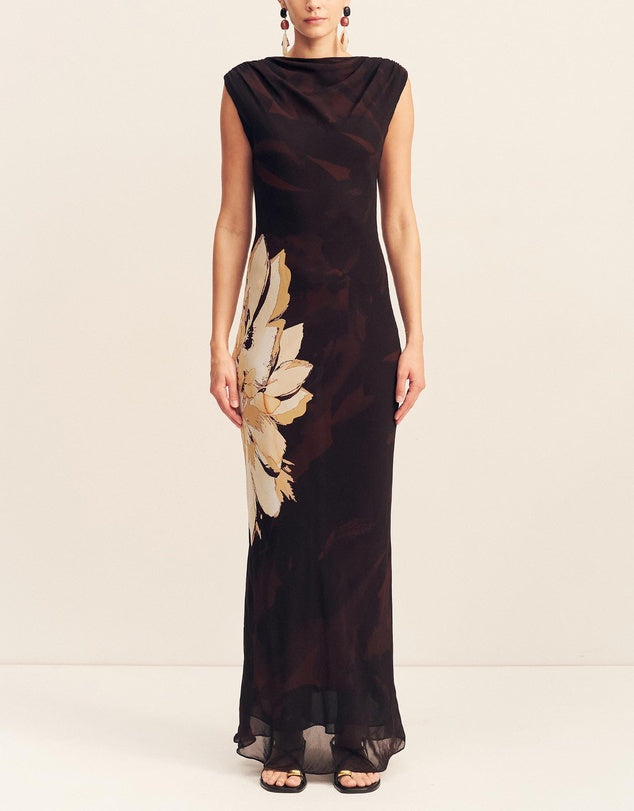 Shona Joy - Cazador Maxi Dress - Natural Floral