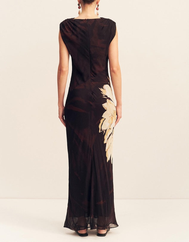 Shona Joy - Cazador Maxi Dress - Natural Floral