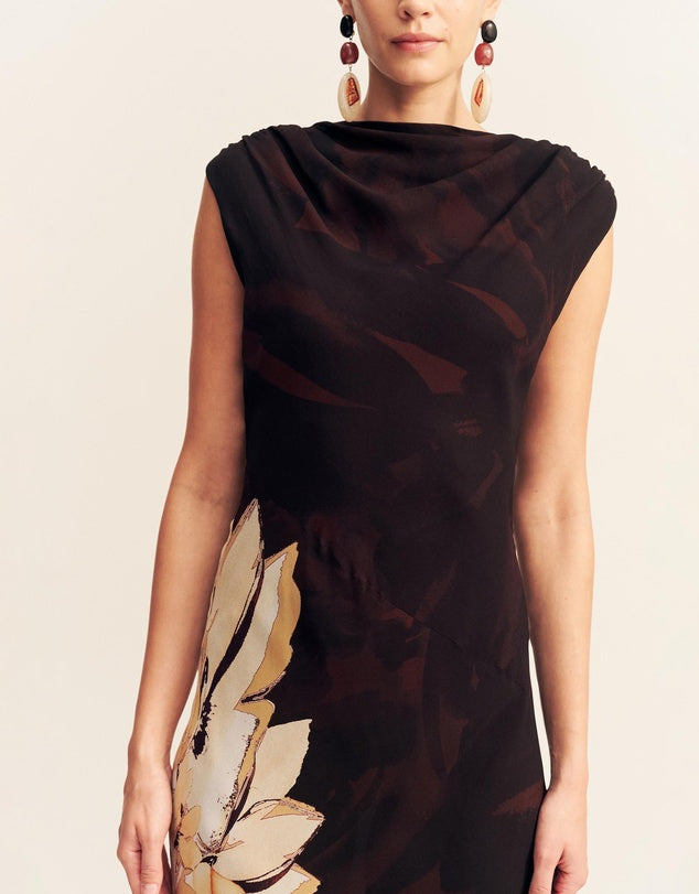 Shona Joy - Cazador Maxi Dress - Natural Floral