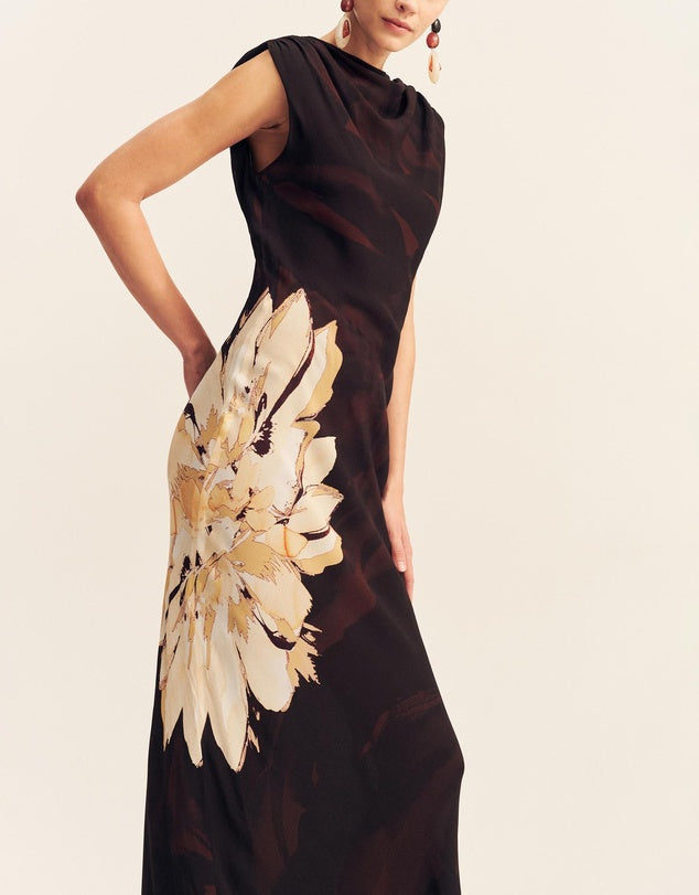Shona Joy - Cazador Maxi Dress - Natural Floral