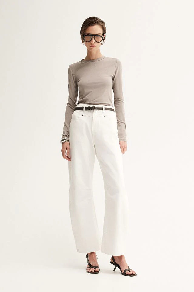 Elka - Sierra Top - Almond Marle