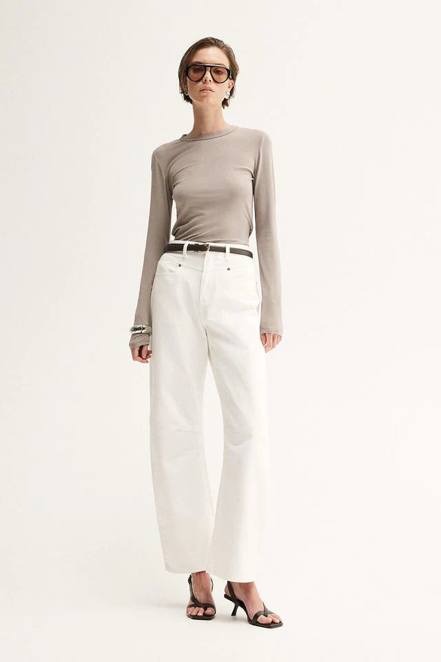 Elka - Sierra Top - Almond Marle