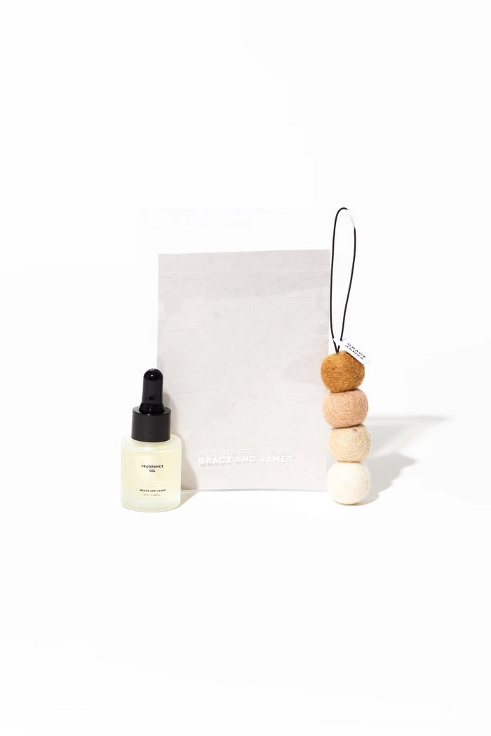 Grace and James - Bare Alhambra Felt Air Freshener