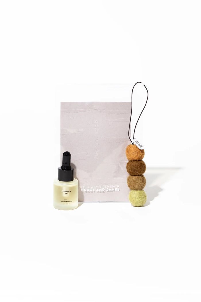Grace and James - Bare Baja Felt Air Freshener