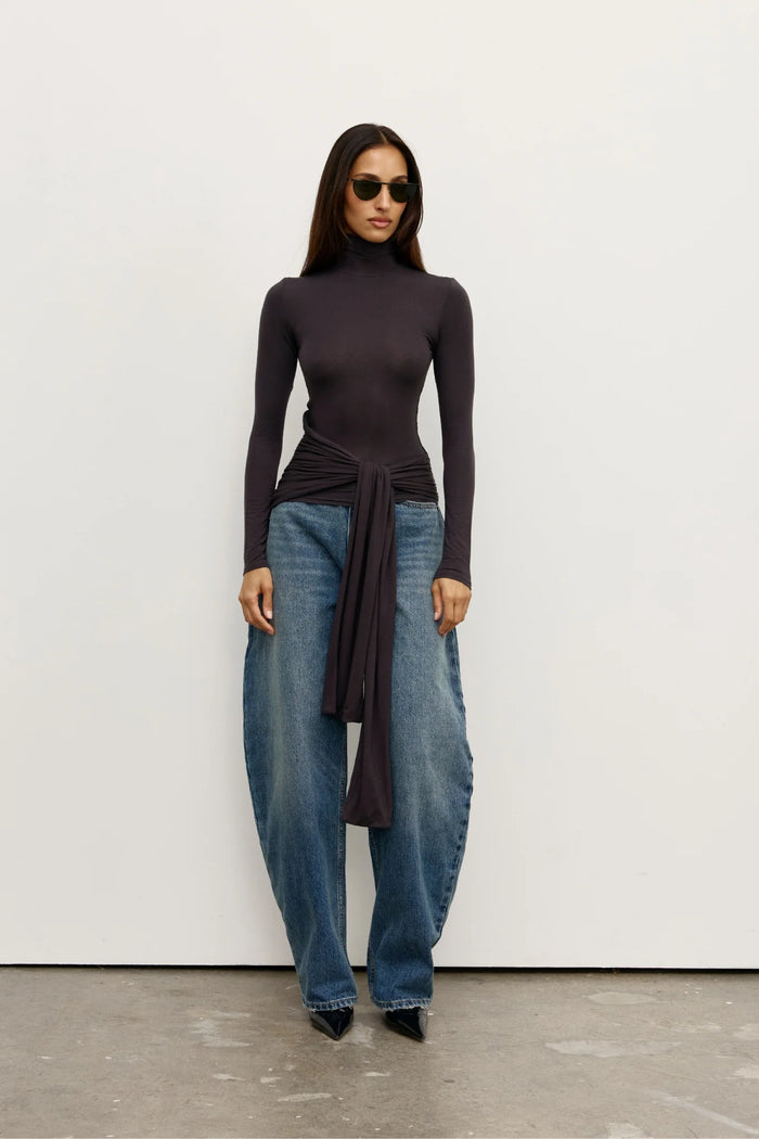 Bayse - ISLEY TOP - CHARCOAL