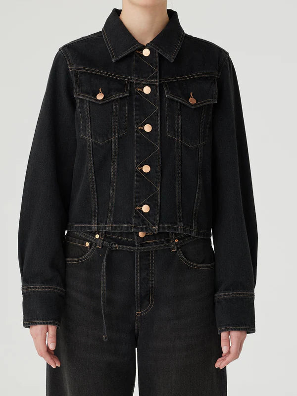 Nobody - Vivien Jacket - Black Worn