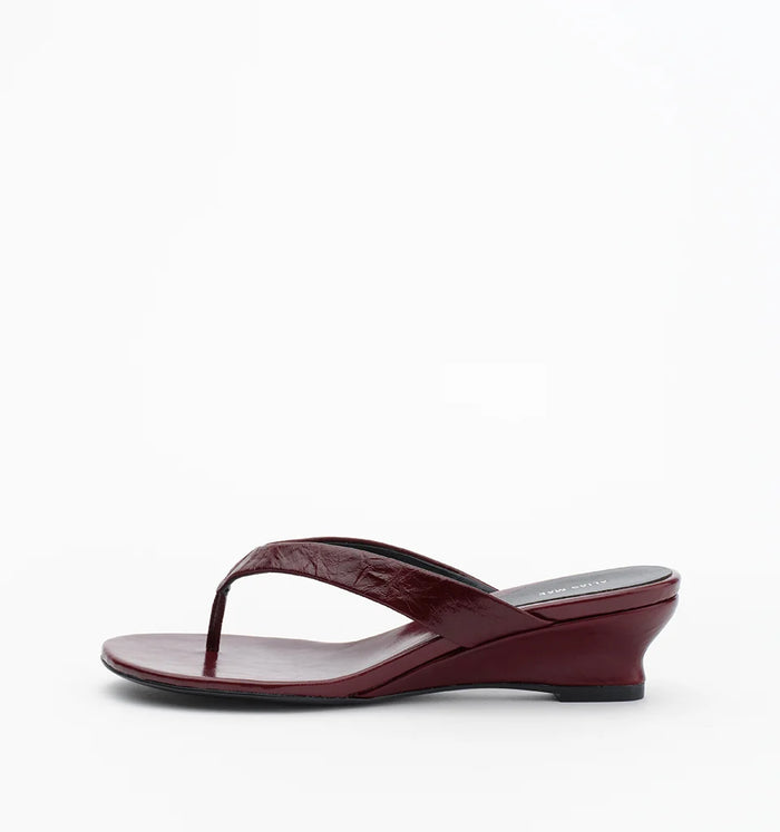 Alias Mae - Jilly - Burgundy Oily Crinkle