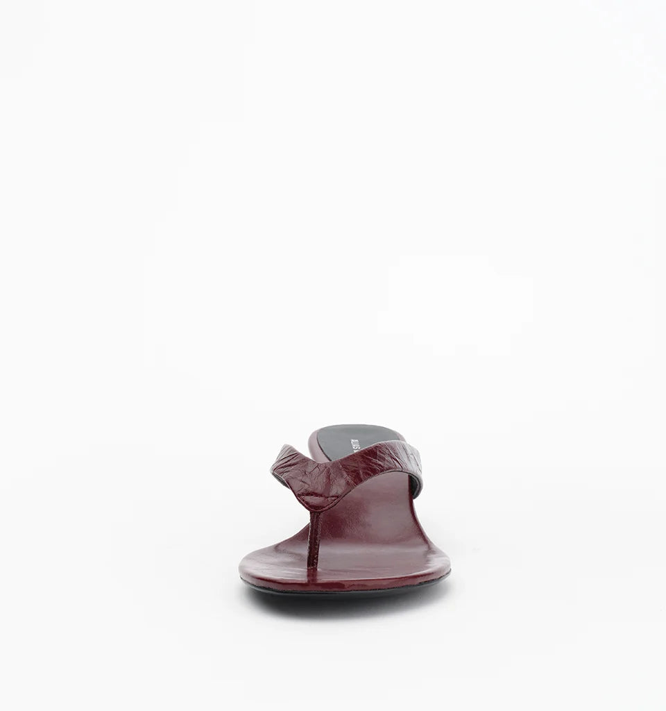 Alias Mae - Jilly - Burgundy Oily Crinkle