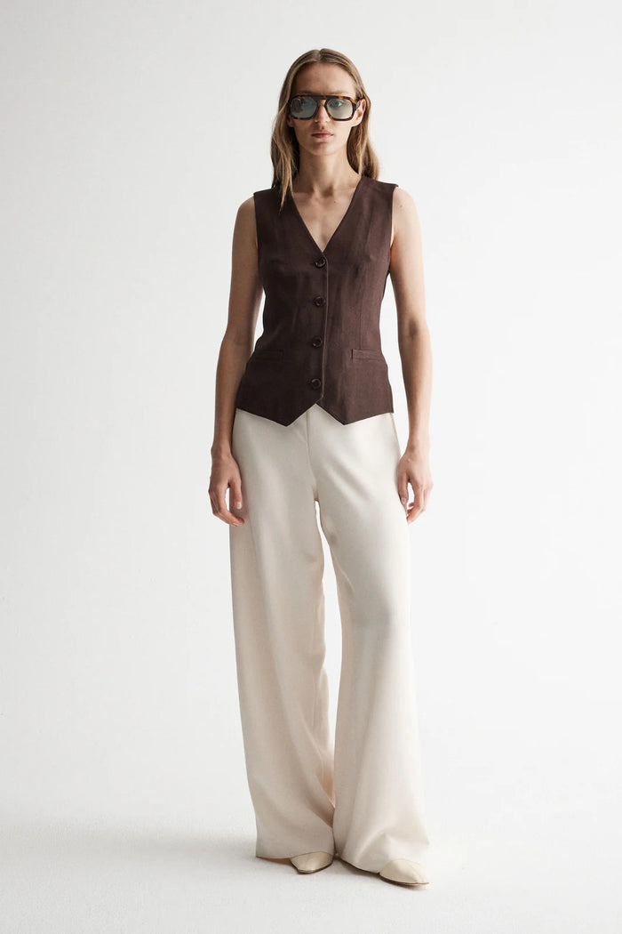 Elka - Nina Vest - Chocolate