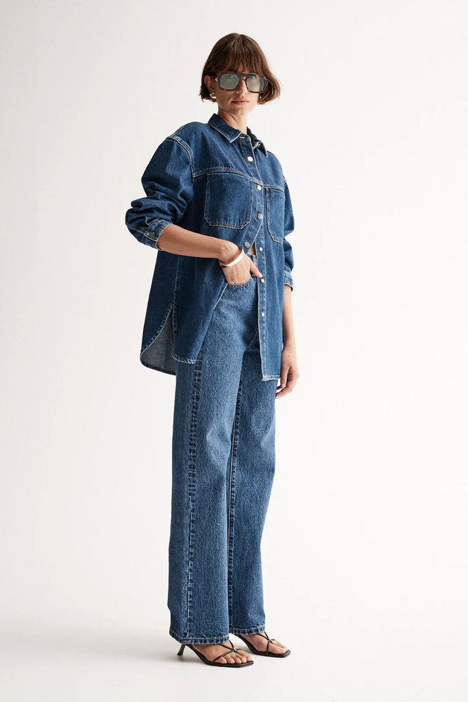 Elka - Odin Denim Shirt - Dark Indigo