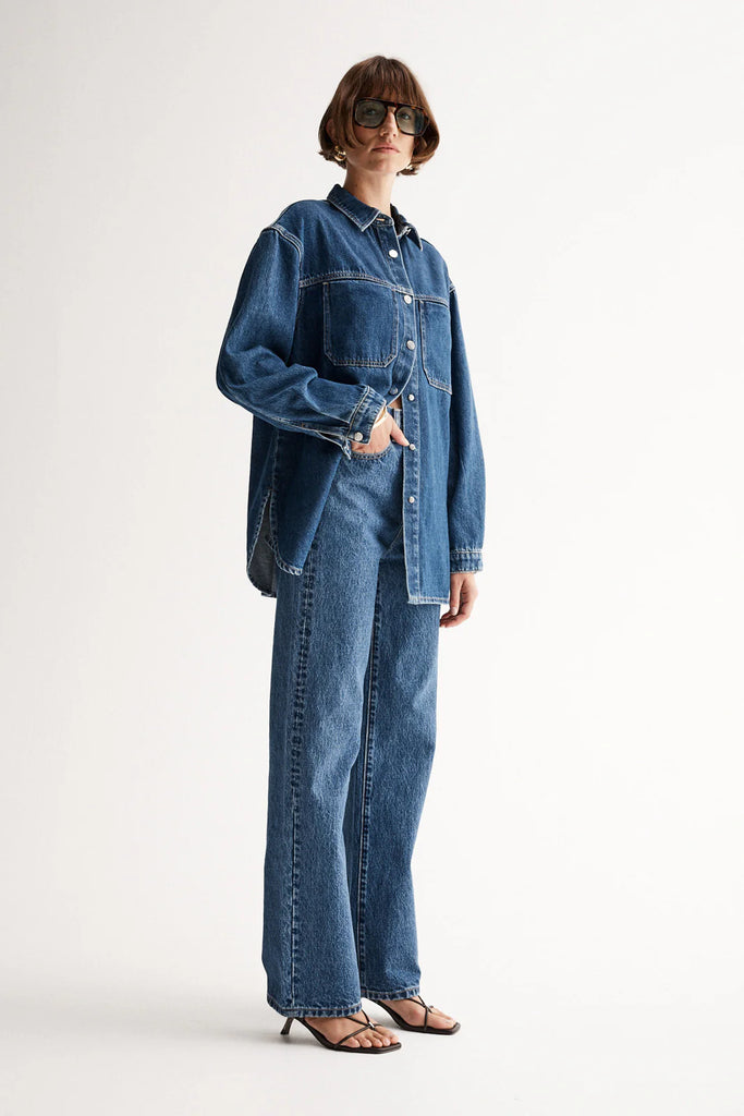 Elka - Odin Denim Shirt - Dark Indigo